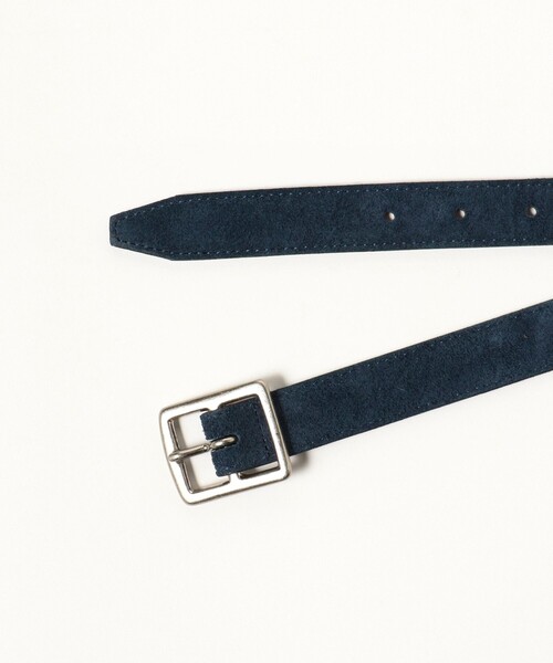 BEAMS BOY（ビームスボーイ）の「25mm スエード ベルト（ベルト・レディース・ベージュ/ネイビー・MEDIUM/SMALL）」の8枚目の写真