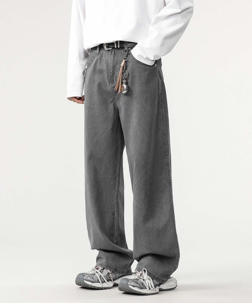 aimoha(アイモハ)の「【aimoha neo】Urban Baggy Jeans(デニムパンツ・メンズ・グレー・MEDIUM/LARGE/X-LARGE/XX-LARGE)」の10枚目の写真