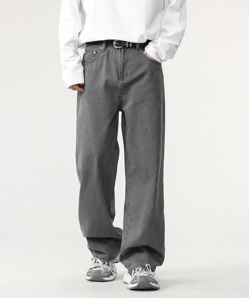 aimoha(アイモハ)の「【aimoha neo】Urban Baggy Jeans(デニムパンツ・メンズ・グレー・MEDIUM/LARGE/X-LARGE/XX-LARGE)」の7枚目の写真