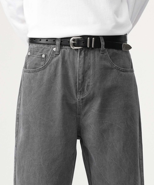 aimoha(アイモハ)の「【aimoha neo】Urban Baggy Jeans(デニムパンツ・メンズ・グレー・MEDIUM/LARGE/X-LARGE/XX-LARGE)」の12枚目の写真