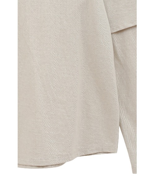 TEE LAYERED LONGSLEEVE TOPS（Tシャツ/カットソー）｜CLANE