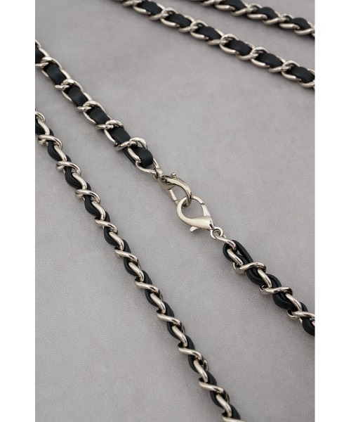 AZUL by moussy（アズールバイマウジー）の「フェイクレザーキルティングバッグ（ショルダーバッグ・レディース・シルバー系その他/ブラック/グレイッシュベージュ・FREE）」の10枚目の写真