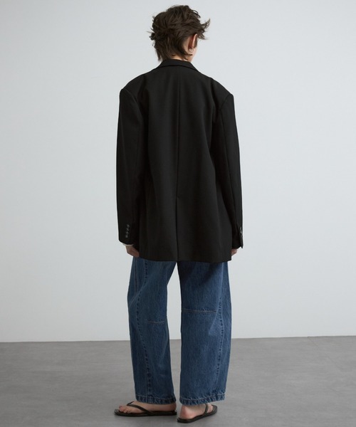 CREDONA(クレドナ)の「WIDE BEETLE DENIM PANTS/ワイドビートルデニムパンツ(デニムパンツ・レディース・ブルー/アイボリー/インディゴブルー・0/1/2)」の22枚目の写真