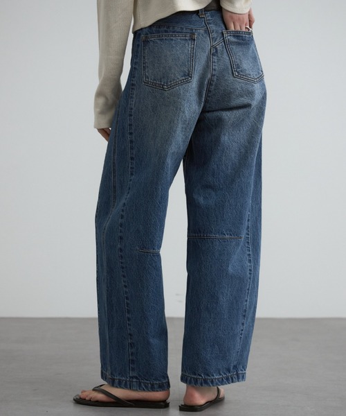 クレドナ　WIDE BEETLE DENIM PANTS デニム WIDE BEETLE DENIM PANTS/ワイドビートルデニムパンツ（デニムパンツ
