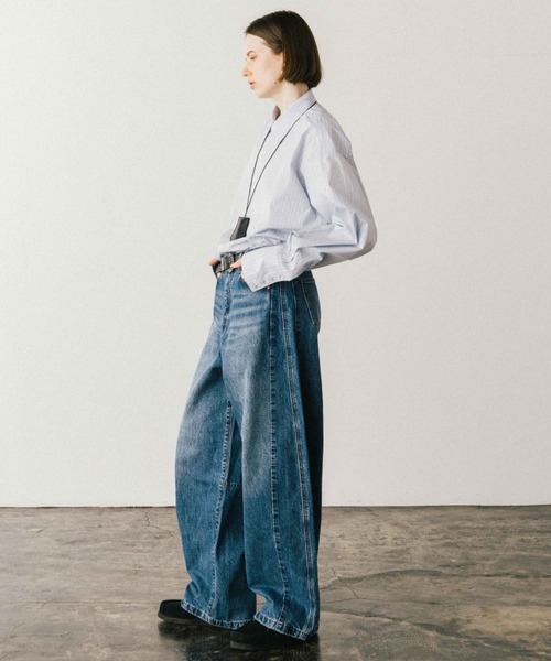 WIDE BEETLE DENIM PANTS/ワイドビートルデニムパンツ（デニムパンツ