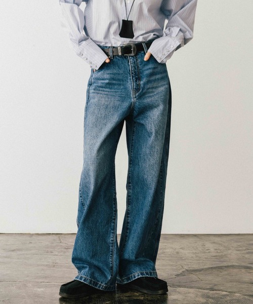 WIDE BEETLE DENIM PANTS/ワイドビートルデニムパンツ（デニムパンツ