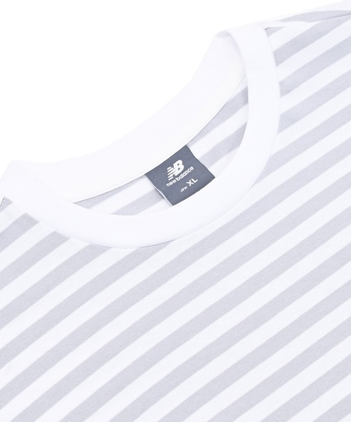 NEW BALANCE（ニューバランス）の「シューパッチショートスリーブTシャツ（Tシャツ/カットソー・メンズ・ライトブルー/カーキ/ブラック/ホワイト・XX-LARGE/X-LARGE/LARGE/MEDIUM/SMALL）」の9枚目の写真