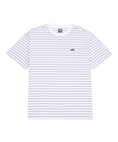 NEW BALANCE（ニューバランス）の「シューパッチショートスリーブTシャツ（Tシャツ/カットソー・メンズ・ライトブルー/カーキ/ブラック/ホワイト・XX-LARGE/X-LARGE/LARGE/MEDIUM/SMALL）」の15枚目の写真