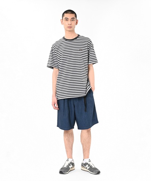 NEW BALANCE（ニューバランス）の「シューパッチショートスリーブTシャツ（Tシャツ/カットソー・メンズ・ライトブルー/カーキ/ブラック/ホワイト・XX-LARGE/X-LARGE/LARGE/MEDIUM/SMALL）」の19枚目の写真