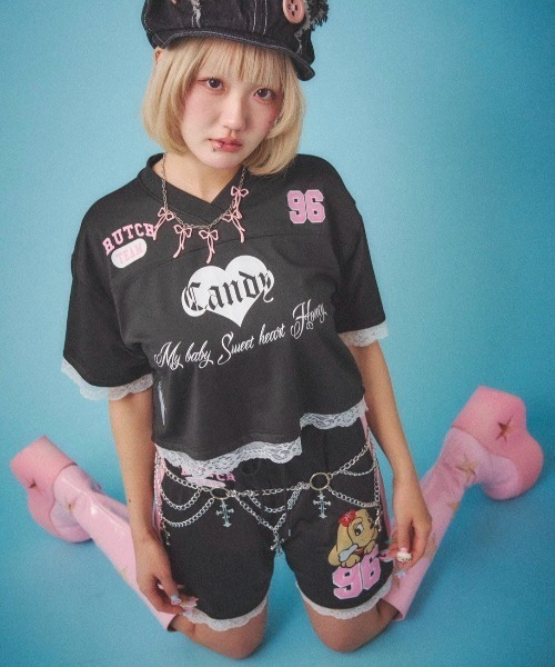 GALFY】ぷりちぃゲームシャツ（Tシャツ/カットソー）｜GALFY 