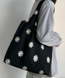 VIBGYOR | Liaa/チュールフラワーバッグ A18095(トートバッグ)