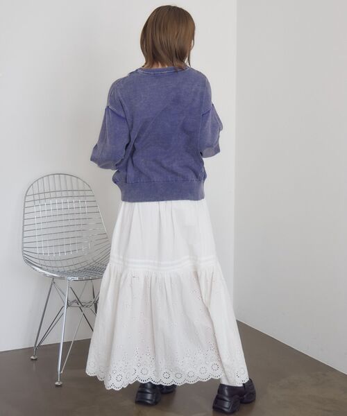 RETRO GIRL(レトロガール)の「サンドウォッシュ加工NT(ニット/セーター・レディース・ブルー/ブラック/ナチュラル・FREE)」の21枚目の写真