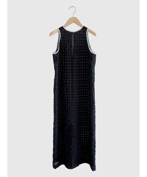FIKA.(フィーカ)の「Sheer Check american sleeve onepice(ワンピース・レディース・ブルー系その他/ブラック・MEDIUM)」の19枚目の写真