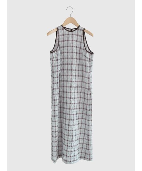 anuke Sheer Check Onepice　　新品未使用 anuke（アンヌーク）の「Sheer Check Onepice（ワンピース