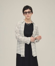 eL | 【eL】Monotone Check Shirt/320280(シャツ/ブラウス)