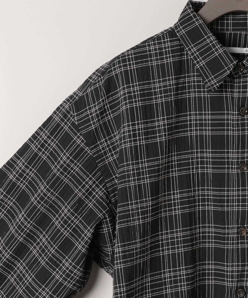 ブラウス シャツ 「eL」Monotone Check Shirt/320280 レディース ブラウス シャツ 「eL」Monotone Check Shirt/320280 レディース