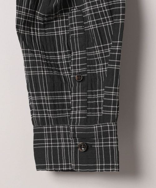 eL】Monotone Check Shirt/320280（シャツ/ブラウス）｜eL（エル