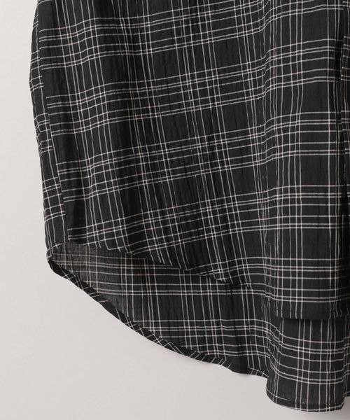 eL(エル)の「【eL】Monotone Check Shirt/320280(シャツ/ブラウス・レディース・オフホワイト/ブラック・FREE)」の19枚目の写真