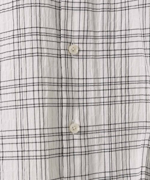 eL(エル)の「【eL】Monotone Check Shirt/320280(シャツ/ブラウス・レディース・オフホワイト/ブラック・FREE)」の21枚目の写真