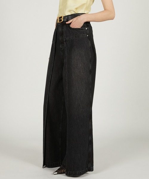 Pre-Order】フロントレイヤードデニム / Front Layered Denim