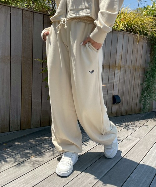 ROXY（ロキシー）の「BETWEEN NIGHT AND DA /ロキシースウェットパンツ（スウェットパンツ・レディース・ブラック/ベージュ/グレー・MEDIUM/LARGE）」の3枚目の写真