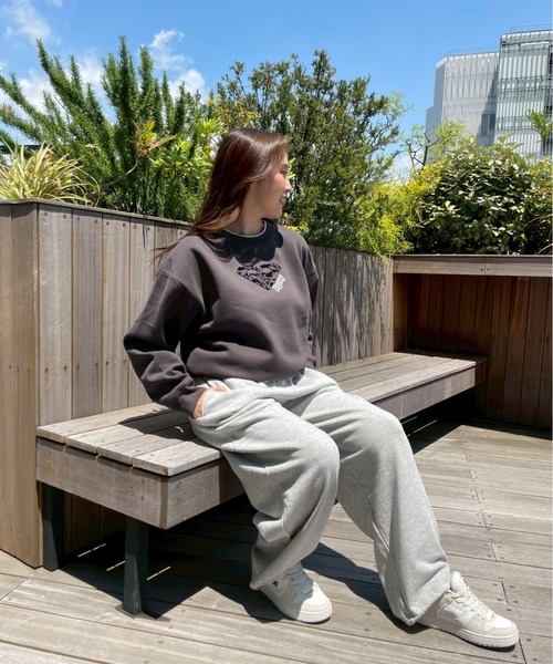 ROXY（ロキシー）の「BETWEEN NIGHT AND DA /ロキシースウェットパンツ（スウェットパンツ・レディース・ブラック/ベージュ/グレー・MEDIUM/LARGE）」の9枚目の写真