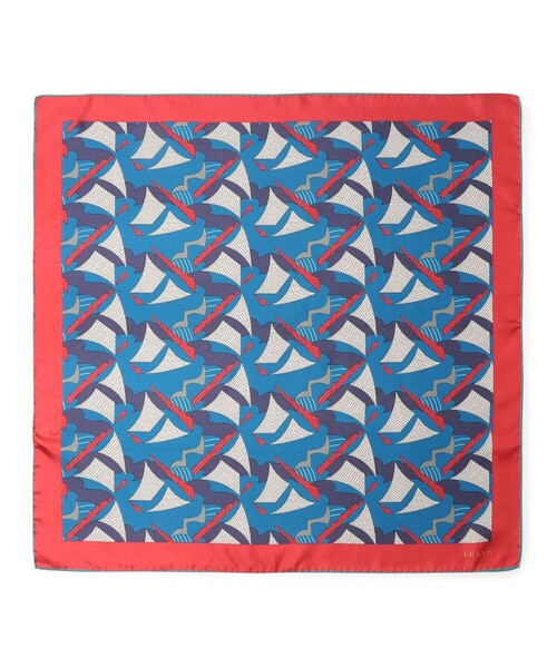 ■LE LYS シルクプリントスカーフ