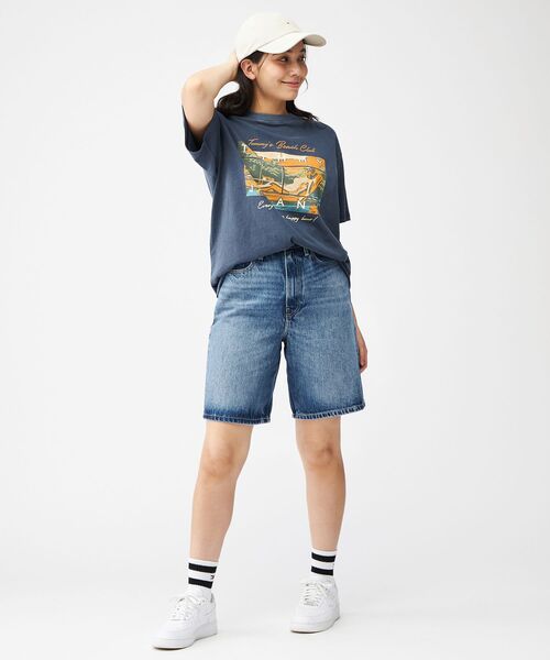 tommy jeans(トミー ジーンズ)の「リラックスビーチクラブグラフィックTシャツ(Tシャツ/カットソー・メンズ・ホワイト/ネイビー・LARGE/MEDIUM/X-LARGE/SMALL)」の10枚目の写真