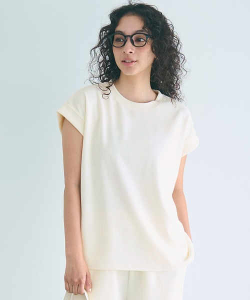 セール】EASYTECH ジェリースウェット半袖トップス（スウェット