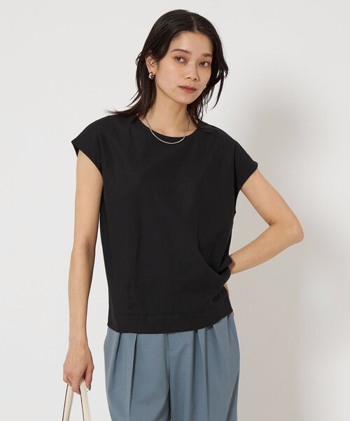 goa オリーブグリーン カットソー UNITED ARROWS green label relaxing｜KOKAGE フォルム ショート