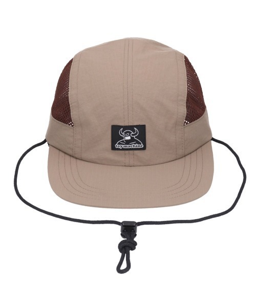 TOY MACHINE(トイ マシーン)の「TOY MACHINE/トイマシーン キャップ TMC LONG BILL CAP 251045002(キャップ・メンズ・ベージュ/ミント/ブラック・FREE)」の1枚目の写真