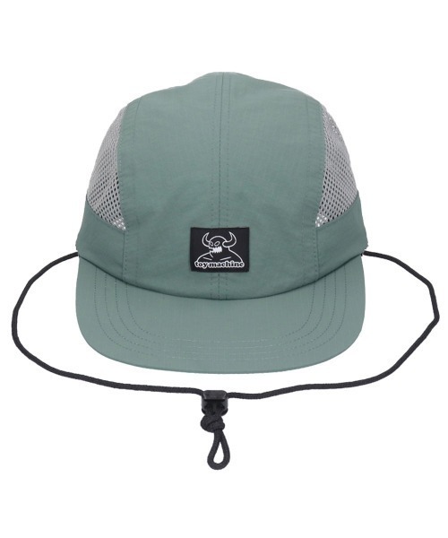 TOY MACHINE(トイ マシーン)の「TOY MACHINE/トイマシーン キャップ TMC LONG BILL CAP 251045002(キャップ・メンズ・ベージュ/ミント/ブラック・FREE)」の3枚目の写真