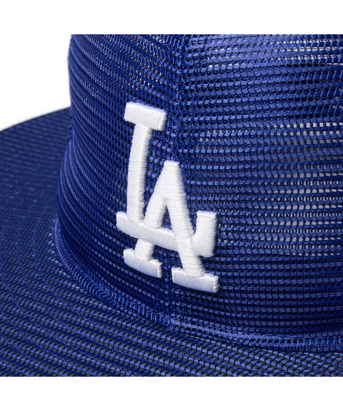 NEW ERA ニューエラ LAドジャース ロングブリムハット ニューエラ]フィッテド ロングブリムハット メッシュ