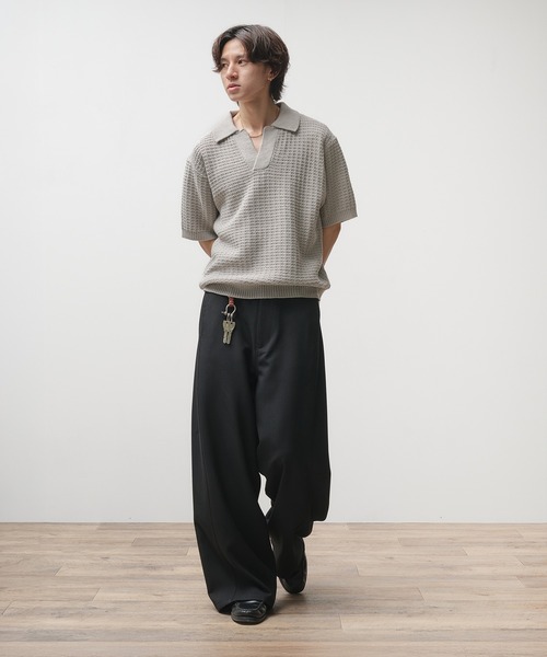 ポロスポーツ ショートスリーブ スウェットシャツ Adoon plain ポロシャツ 「新色追加」SKIPPER SHORT SLEEVE KNIT
