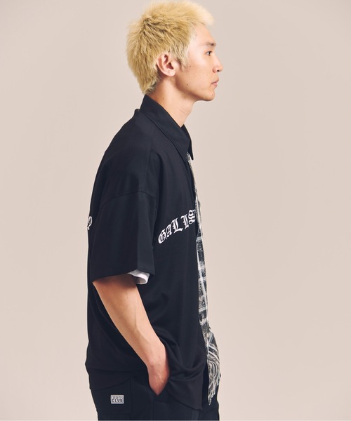 GALLIS ADDICTION（ガリスアディクション）の「GA SEPARATE ARCH S/S SHIRT（シャツ/ブラウス・メンズ・ベージュ/ブラック・FREE）」の5枚目の写真