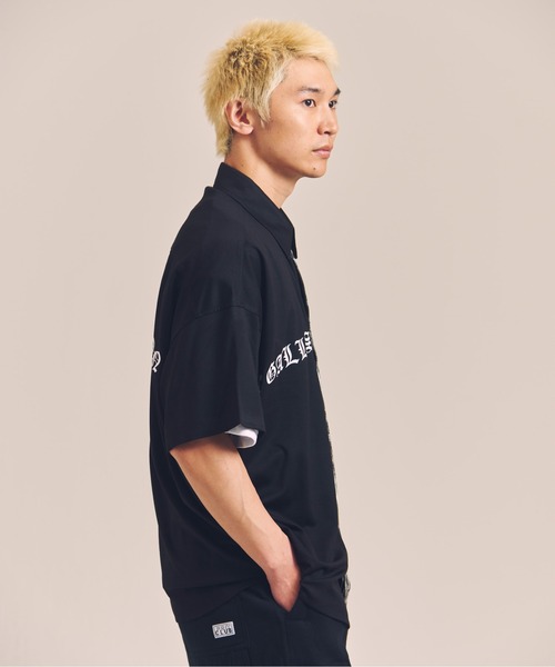 GALLIS ADDICTION（ガリスアディクション）の「GA SEPARATE ARCH S/S SHIRT（シャツ/ブラウス・メンズ・ベージュ/ブラック・FREE）」の6枚目の写真