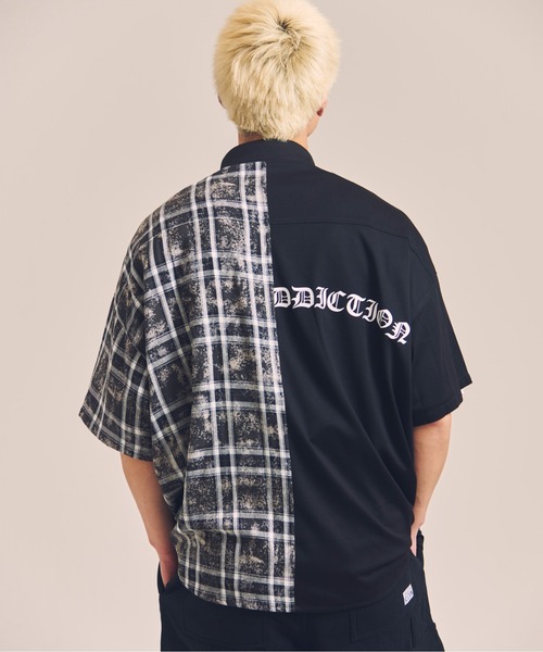 GALLIS ADDICTION（ガリスアディクション）の「GA SEPARATE ARCH S/S SHIRT（シャツ/ブラウス・メンズ・ベージュ/ブラック・FREE）」の8枚目の写真