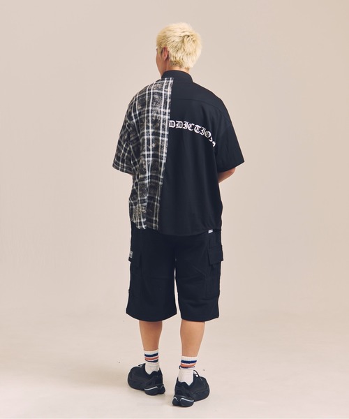 GALLIS ADDICTION（ガリスアディクション）の「GA SEPARATE ARCH S/S SHIRT（シャツ/ブラウス・メンズ・ベージュ/ブラック・FREE）」の14枚目の写真