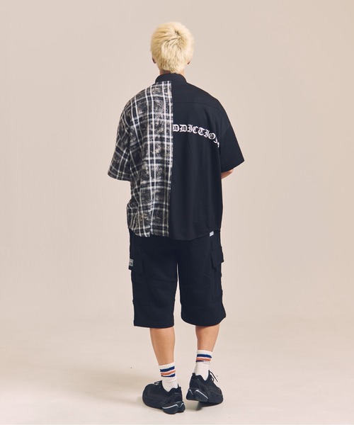 GALLIS ADDICTION（ガリスアディクション）の「GA SEPARATE ARCH S/S SHIRT（シャツ/ブラウス・メンズ・ベージュ/ブラック・FREE）」の15枚目の写真