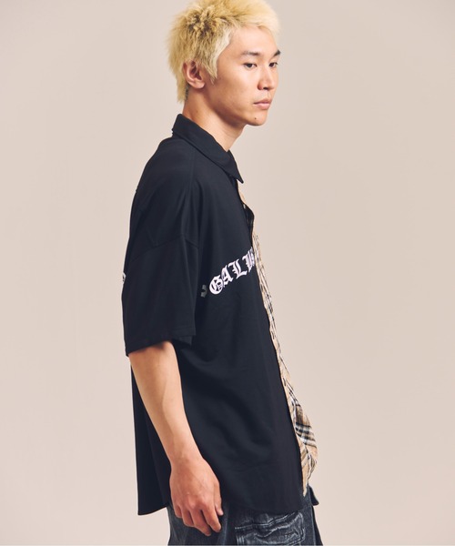 GALLIS ADDICTION（ガリスアディクション）の「GA SEPARATE ARCH S/S SHIRT（シャツ/ブラウス・メンズ・ベージュ/ブラック・FREE）」の20枚目の写真
