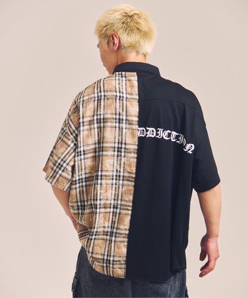 GALLIS ADDICTION（ガリスアディクション）の「GA SEPARATE ARCH S/S SHIRT（シャツ/ブラウス・メンズ・ベージュ/ブラック・FREE）」の21枚目の写真