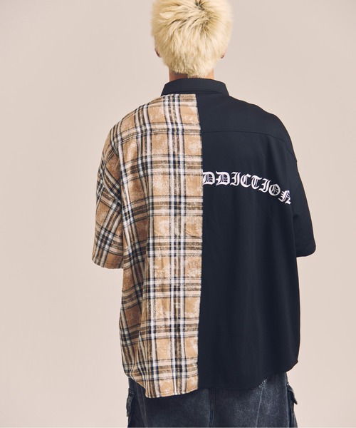 GALLIS ADDICTION（ガリスアディクション）の「GA SEPARATE ARCH S/S SHIRT（シャツ/ブラウス・メンズ・ベージュ/ブラック・FREE）」の22枚目の写真
