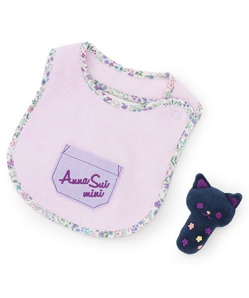 ANNA SUI mini（アナスイ・ミニ）の「ネコおもちゃ付スタイ