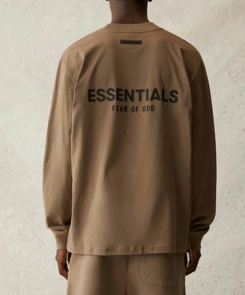 FOG ESSENTIALS(エフオージーエッセンシャルズ)の「FOG ESSENTIALS / BACK LOGO LS TEE / 125SP212016F,125H0202006F 秋服 冬服(Tシャツ/カットソー・メンズ・ダークベージュ/ベージュ系その他/ベージュ系その他2・S/M/L/XL)」の5枚目の写真