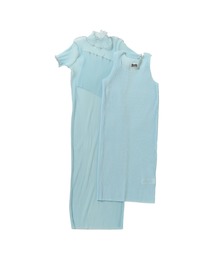 kotohayokozawa | kotohayokozawa SHEER LAYERED SHORT SLEEVE DRESS TDX5-S03(ドレス)