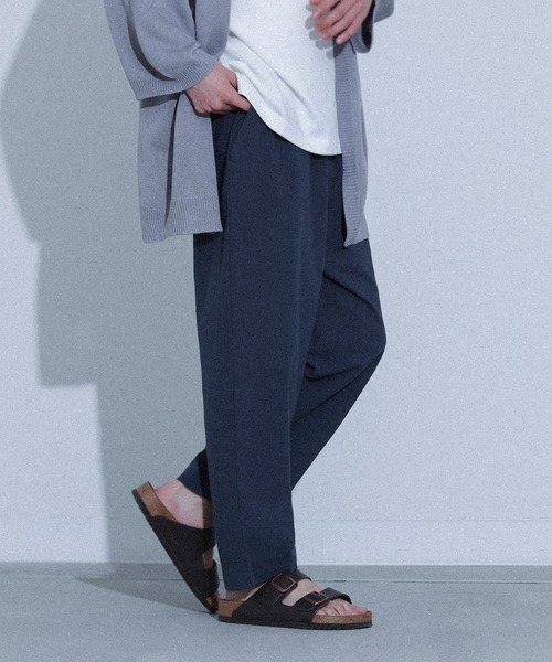 MDR（エムディアール）の「『コットンテーパードイージーパンツ』（チノパンツ・メンズ・カーキ/ネイビー/ライトグレー・L/M）」の3枚目の写真