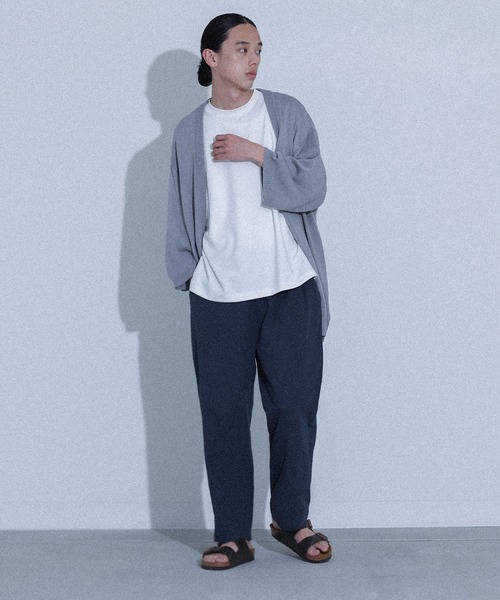 MDR（エムディアール）の「『コットンテーパードイージーパンツ』（チノパンツ・メンズ・カーキ/ネイビー/ライトグレー・L/M）」の18枚目の写真