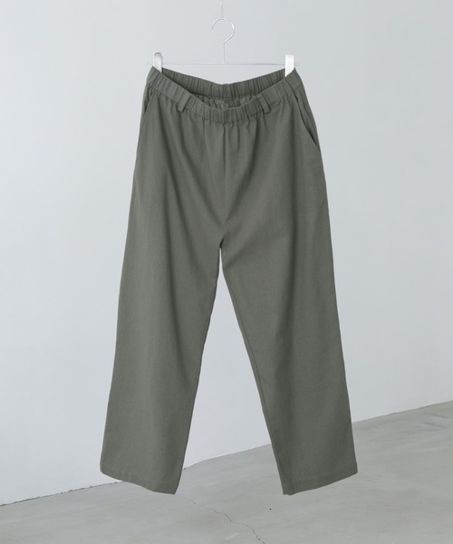 MDR（エムディアール）の「『コットンテーパードイージーパンツ』（チノパンツ・メンズ・カーキ/ネイビー/ライトグレー・L/M）」の8枚目の写真