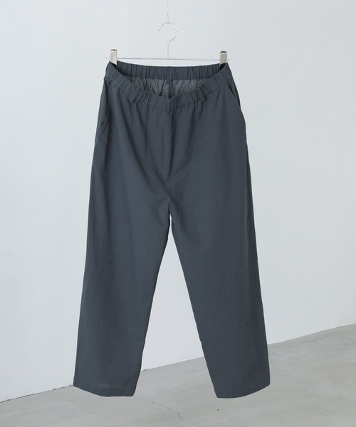 MDR（エムディアール）の「『コットンテーパードイージーパンツ』（チノパンツ・メンズ・カーキ/ネイビー/ライトグレー・L/M）」の9枚目の写真