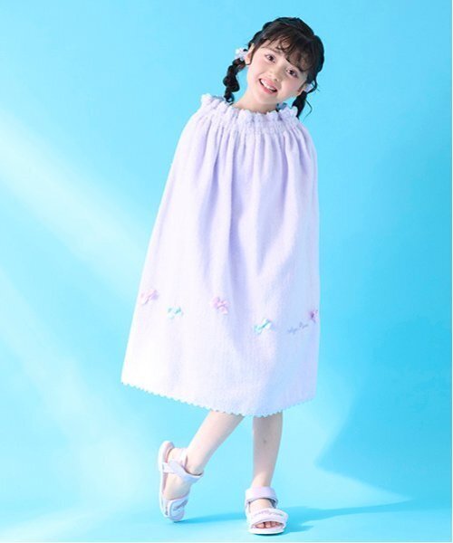 Mezzo Piano 　メゾピアノ　イチゴ　ベリエ　巻きタオル　プール　着替え セール】【SWIM】泉州タオル お着替えラップタオル（スイム